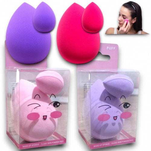 DUO BEAUTY BLENDER COLORES SURTIDOS ZS-005