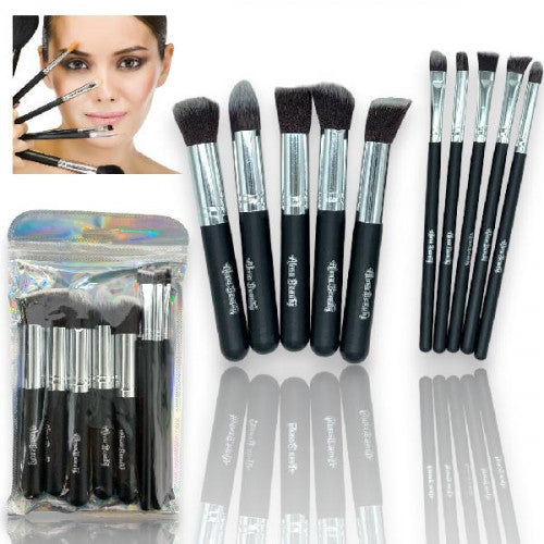 SET BROCHA KABUKI X10 ALMA BEAUTY ABA-021123