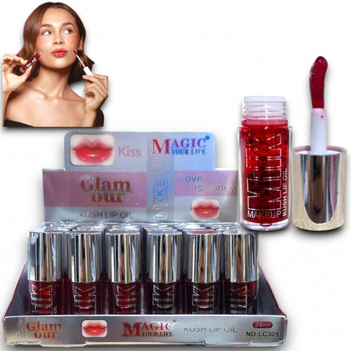 TINTA DE LABIOS APLICADOR JUMBO GLAMOUR KUSH MAGIC YOUR LIFE LC305