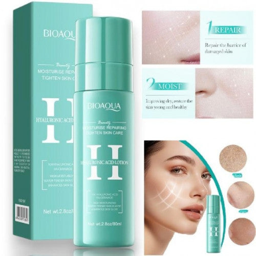 LOCION FACIAL REPARADORA Y REJUVENECEDORA DE ACIDO HIALURONICO BIOAQUA BQY18847