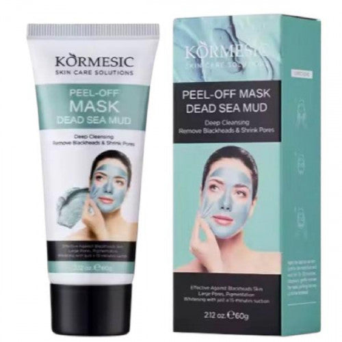 MASCARILLA PEEL OFF EXFOLIANTE BARRO DEL MAR MUERTO KORMESIC KMC84012