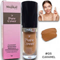 CORRECTOR DE OJERAS CON NIACINAMIDA Y ACIDO HIALURONICO PURE COVER MAJIKAL  TONO# 05 CARAMEL