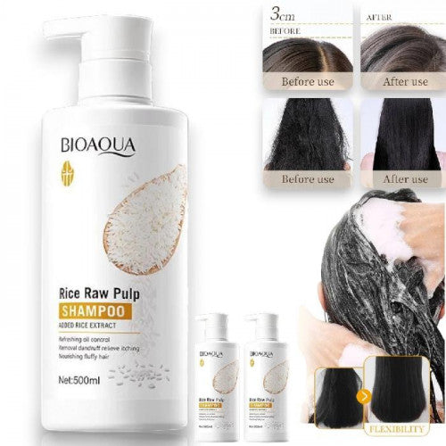 SHAMPOO DE ARROZ BIOAQUA OIL CONTROL 500ML BQY51827
