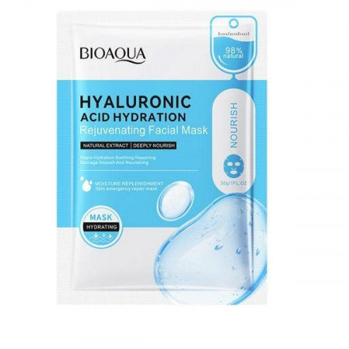 MASCARILLA FACIAL HIDRATANTE REJUVENECEDORA ACIDO HIALURONICO BIOAQUA BQY91990