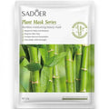 MASCARILLA FACIAL EN VELO PARA HIDRATAR LA PIEL DE BAMBU SADOER SD90269