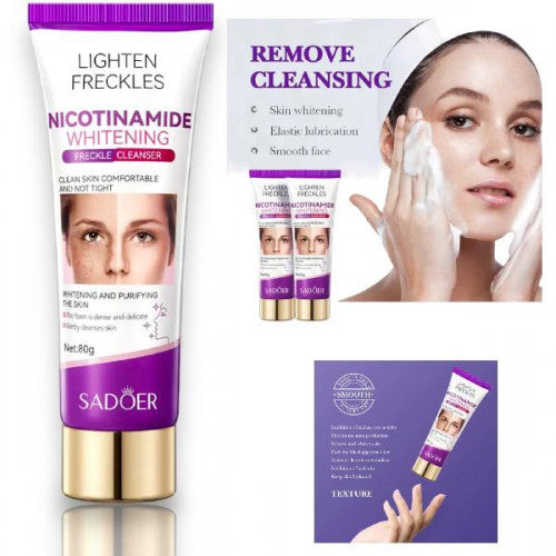JABON FACIAL BLANQUEADOR CON NICOTINAMIDA SADOER SD45286
