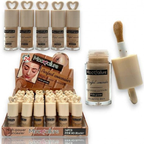 CORRECTOR LIQUIDO CONCEALER 24H TONOS SURTIDOS MOCCALLURE MOC547