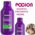 SHAMPOO CAPILAR CRECIMIENTO Y CONTROL CAIDA 450ML POCION