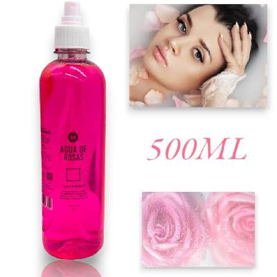 AGUA DE ROSAS MEDISLAB CON VITAMINA E Y ATOMIZADOR 500ML
