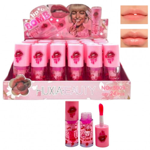 LIP OIL BOMBA CON APLICADOR JUMBO HUXIABEAUTY 5909