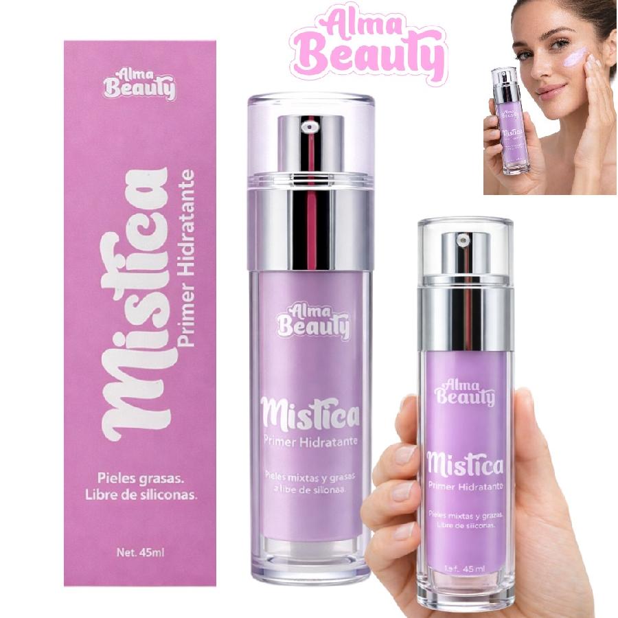 PRIMER FACIAL HIDRATANTE MISTICA PIELES GRASAS 45ML ALMA BEAUTY ABM-042