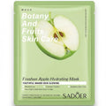 MASCARILLA FACIAL EN VELO HIDRATANTE DE MANZANA VERDE SADOER SD13675