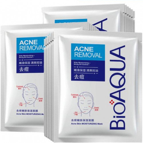 MASCARILLA DE VELO ANTI ACNE BIOAQUA BQY0733/BQY02846