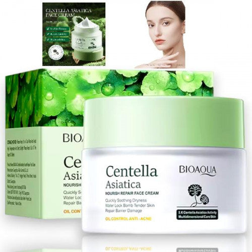 CREMA FACIAL NUTRITIVA REPARADORA CENTELLA BIOAQUA BQY00836/BQY12050