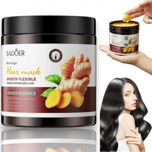 MASCARILLA PARA EL CABELLO KERATINA NUTRITIVA GINGER 500G SADOER SD10995