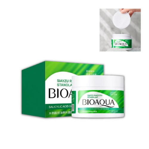 PADS DISCOS DE ALGODÓN CON ACIDO SALICILICO IMPERFECCIONES Y ACNE BIOAQUA BQY66454/BQY48362