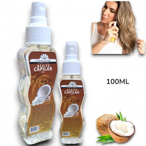 ACEITE CAPILAR HIDRATANTE TERMOPROTECTOR DE COCO CARE STYLE 100ML