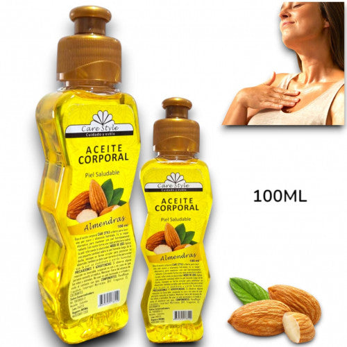 ACEITE CORPORAL PIEL SALUDABLE DE ALMENDRAS CARE STYLE 100 ML
