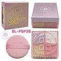 SET X4 DE POLVOS TRASLUCIDOS GRANDE TONOS SURTIDOS BLOOMSHELL BL-PSP38