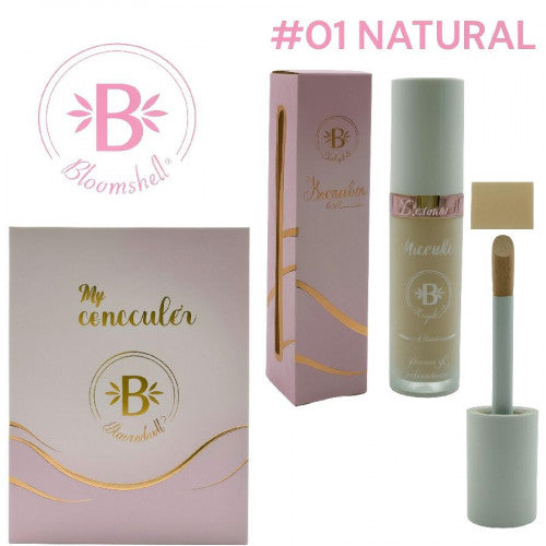 CORRECTOR LIQUIDO MY CONCEALER CON APLICADOR 10ML NATURAL 01 BLOOMSHELL BL-B1010-01