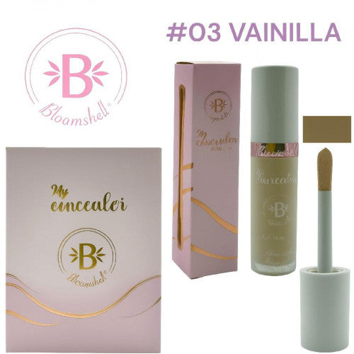 CORRECTOR LIQUIDO MY CONCEALER CON APLICADOR 10ML VAINILLA 03 BLOOMSHELL BL-B1010-03