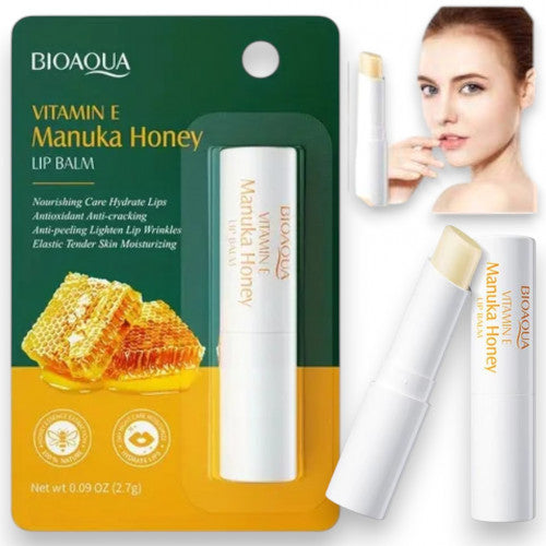 BALSAMO HIDRATANTE DE LABIOS CON EXTRACTO DE MIEL Y VITAMINA E BIOAQUA BQY04735/BQY30205
