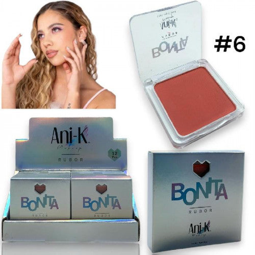RUBOR COMPACTO BONITA ANI-K #06 CA1485
