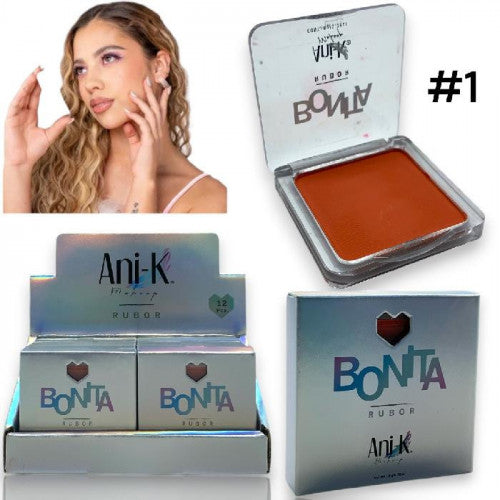 RUBOR COMPACTO BONITA ANI-K #01 CA1485