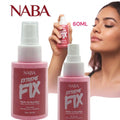 FIJADOR DE MAQUILLAJE LARGA DURACION EFECTO MATE EXTREME 60ML NABA