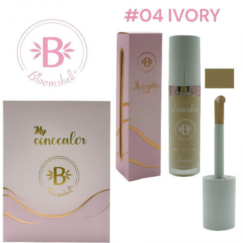 CORRECTOR LIQUIDO MY CONCEALER CON APLICADOR 10ML IVORY 04 BLOOMSHELL BL-B1010-04