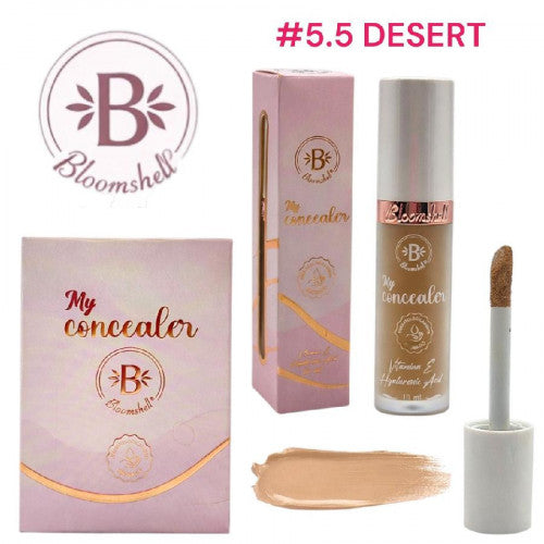 CORRECTOR LIQUIDO MY CONCEALER CON APLICADOR 10ML DESERT 5.5 BLOOMSHELL BL-B1010-5.5