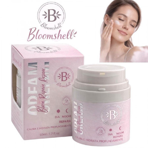 CREMA FACIAL HIDRATACION PROFUNDA REPARADORA CORENA CON CENTELLA ASIATICA 50ML BLOOMSHELL BL-KCR105