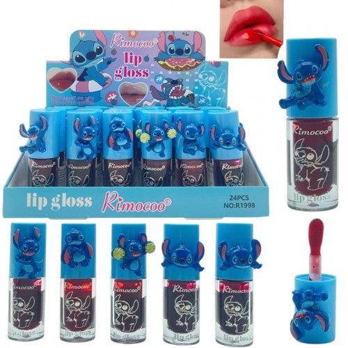 TINTA DE LABIOS APLICADOR GRUESO STITCH TONOS SURTIDOS RIMOCOO R1998