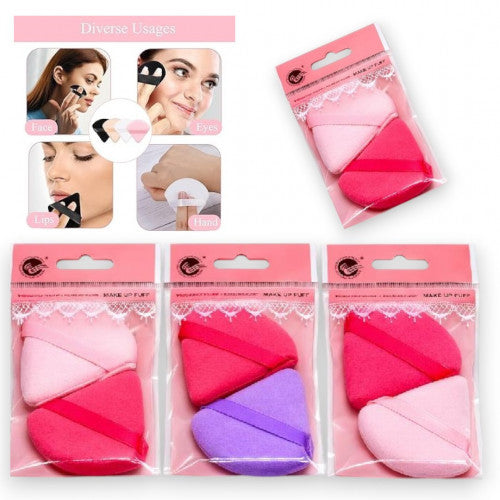 BORLA X2 TRIANGULAR COLORES SURTIDOS POWDER PUFF BB-8307