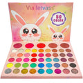 PALETA DE SOMBRAS CONEJITO 50 COLORS VIA LETVASS V-50A