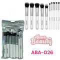 BROCHA KABUKI X10 BLANCAS ALMA BEAUTY ABA-026