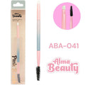 BROCHA PINK BRUSH DOBLE PARA CEJAS ALMA BEAUTY ABA-041