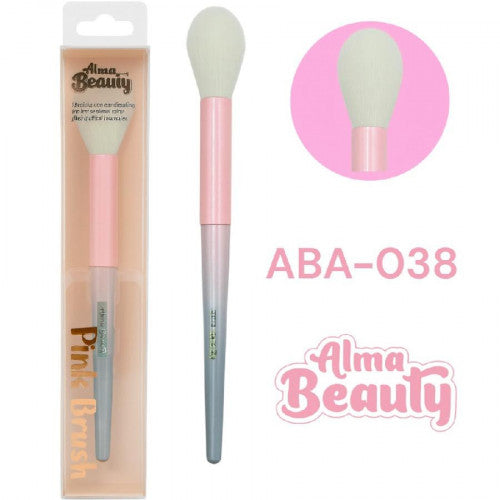 BROCHA PINK BRUSH PARA ILUMINADOR ALMA BEAUTY ABA-038