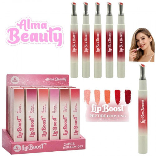 LIP BOOST POTENCIADOR DE LABIOS CON PEPTIDOS ALMA BEAUTY ABM-043