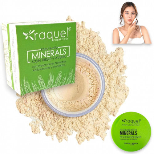 POLVO SUELTO MINERALS RAQUEL – 1A BANANA TRASLUCIDO PF0500