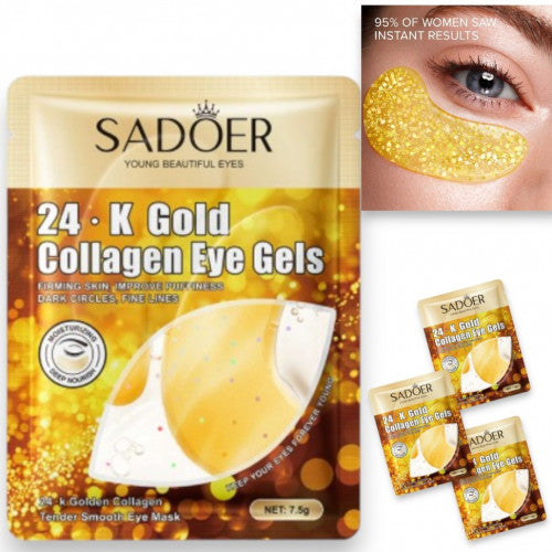 COLAGENO DE OJERAS NUTRITIVA 24K GOLD SADOER SD01954