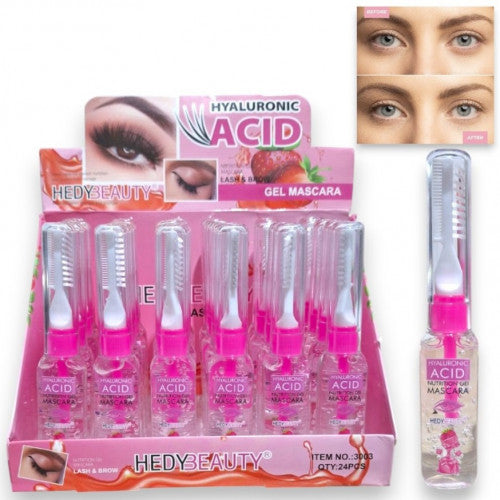 TRATAMIENTO DE CEJAS Y PESTAÑAS CON CEPILLO FRESA Y ACIDO HIALURONICO HEDYBEAUTY 3003