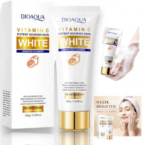 LIMPIADOR CONTROL ACEITE DE VITAMINA C WHITE BIOAQUA BQY88609