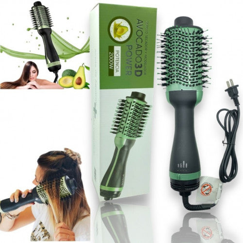 CEPILLO SECADOR AVOCADO 3D PRO GOLD 2000W GODX02
