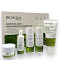 KIT DE SKIN CARE EDICION VIAJERO DE ANTI ACNE OIL CONTROL DE ACIDO SALICILICO 5PCS BIOAQUA BQY86143