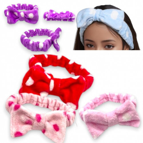 BALACA DE MAQUILLAJE ESTAMPADA DE PUNTOS REF M927-591