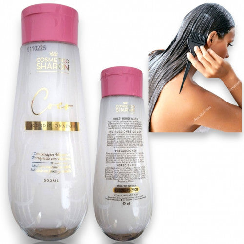 TRATAMIENTO DE COCO CON EXTRACTO NATURALES ENRIQUECIDO CON VITAMINAS SHARON 500ML
