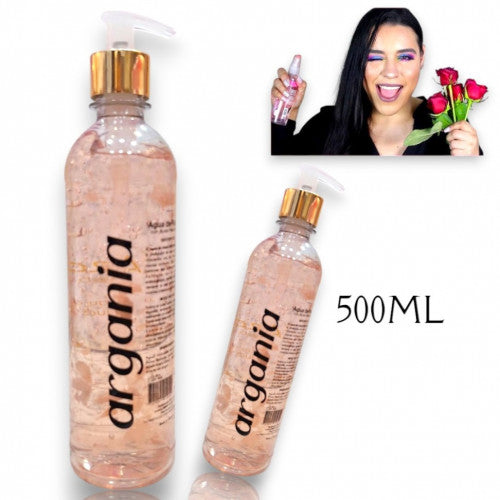 AGUA DE ROSAS PROFESIONAL EN GEL CON PETALOS DE ROSAS ARGANIA 500 ML