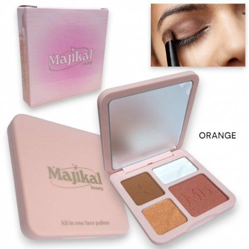 PALETA ORANGE X4 TONOS MAJIKAL