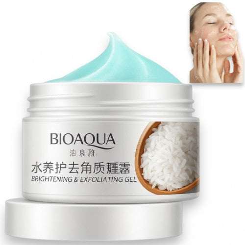MASCARILLA EXFOLIANTE EN GEL DE ARROZ BIOAQUA BQY05671/BQY37282